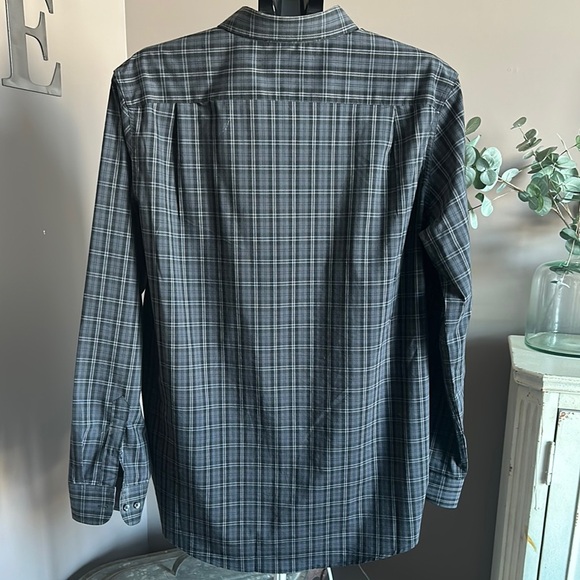 Men's Plaid Shirt - Gray - Picture 3 of 3